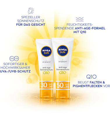 Sonnencreme Gesicht Anti Age LSF 50 NIVEA SUN