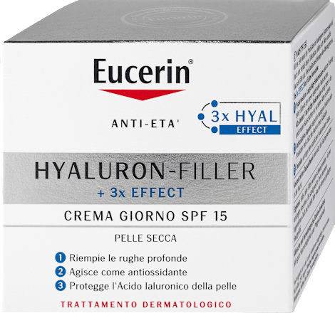 Denný pleťový krém Hyaluron Filler + 3x Effect OF 15 Eucerin