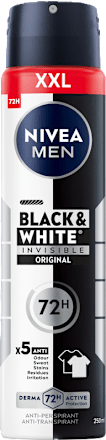 Black & White Invisible antiperspirant u spreju NIVEA MEN