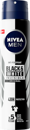 Deospray Black&White Invisible NIVEA MEN