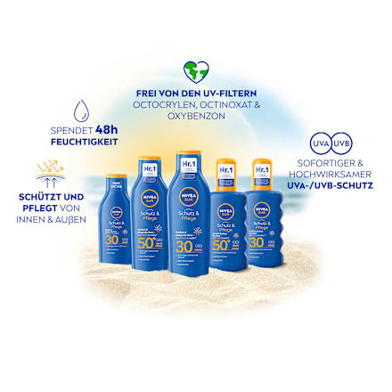 Spray Hidratant cu Protecție Solară SPF 50 Sun Protect & Moisture NIVEA SUN
