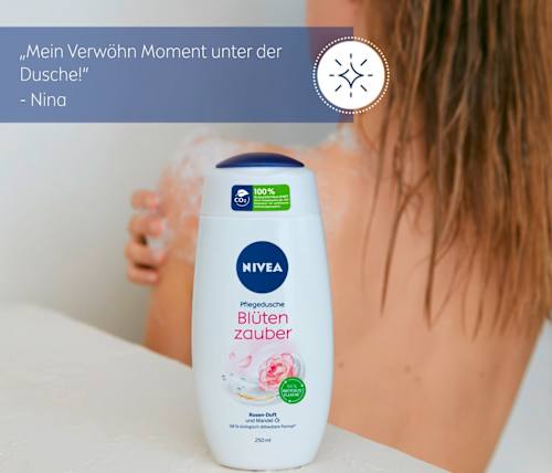 Cremedusche Blütenzauber NIVEA
