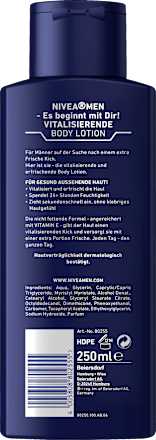 Bodylotion Revitalisierend NIVEA MEN