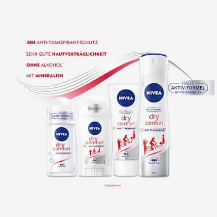 Antitranspirant Deocreme Dry Comfort  NIVEA