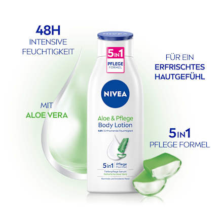 Bodylotion Aloe & Pflege NIVEA