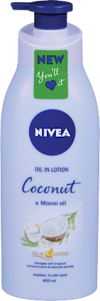 Loțiune de corp cu nuca de cocos și ulei de monoi NIVEA