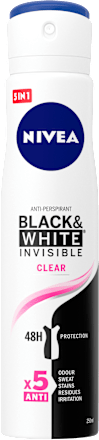 Део спрей Black & White Clear NIVEA