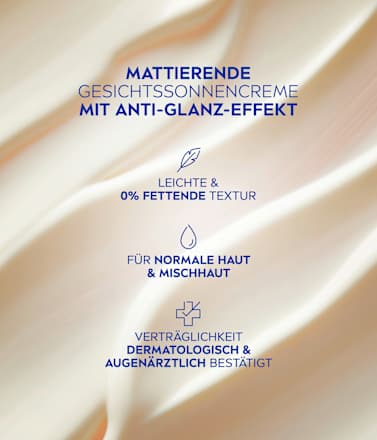 Sonnencreme Gesicht mattierend LSF 30 NIVEA SUN