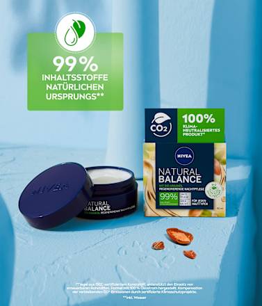 Nachtcreme Natural Balance NIVEA
