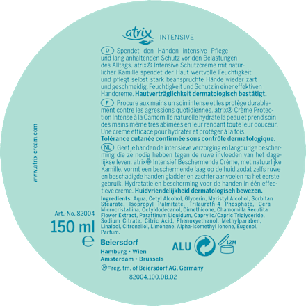 Handcreme intensive Kamille Dose atrix