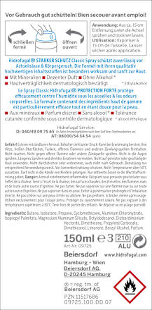 Deo Spray Antitranspirant Classic Hidrofugal