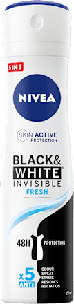 Deodorante spray antitraspirante Black & White Invisible Fresh NIVEA