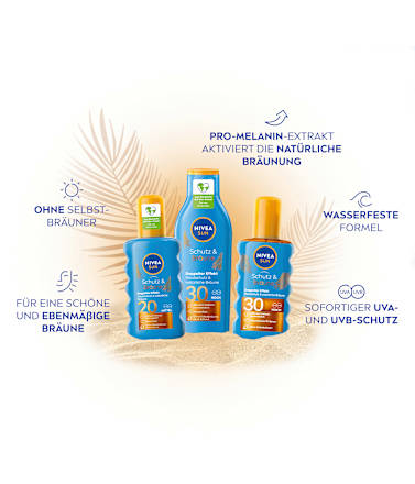 Sonnenöl Schutz & Bräune LSF 30 NIVEA SUN