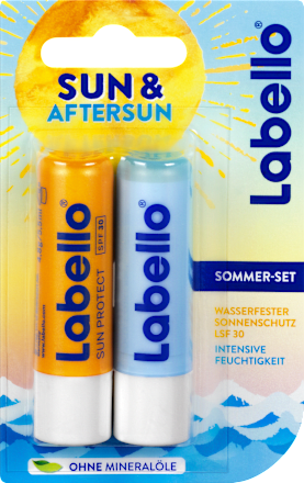 Sun & Aftersun Lippenpflege Sommer-Set Labello
