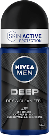 Deodorante roll-on Deep Black Carbon  NIVEA MEN