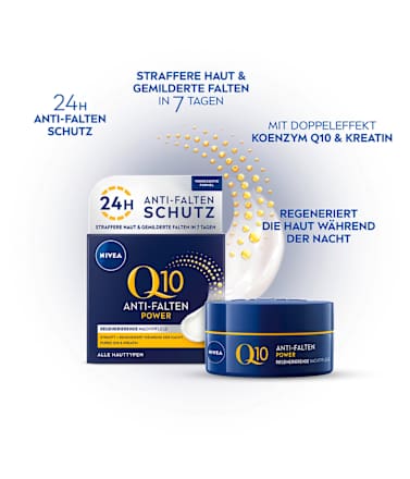 Anti Falten Nachtcreme Nivea Q10 Power NIVEA