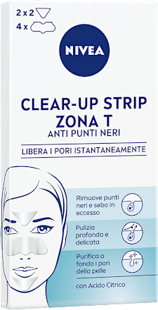 Clear-Up Strip zona T anti punti neri NIVEA