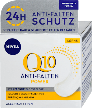 Anti Falten Gesichtscreme Nivea Q10 LSF 15 NIVEA