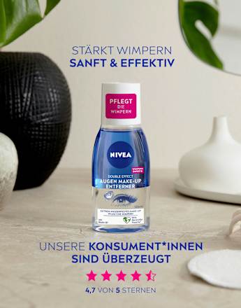 Augen Make-up Entferner double effect NIVEA