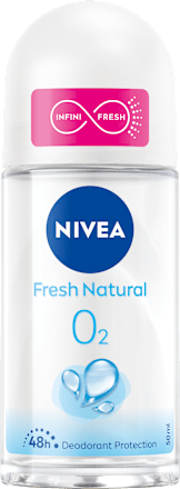 Fresh Natural Deodorante Roll-on freschezza fino a 48 ore NIVEA