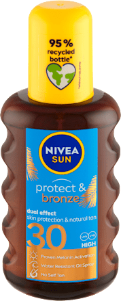 protect & bronze ulje za sunčanje u spreju, SPF 30 NIVEA SUN