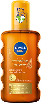Ulje za ubrzano tamnjenje u spreju intense bronze s karotenom  NIVEA SUN