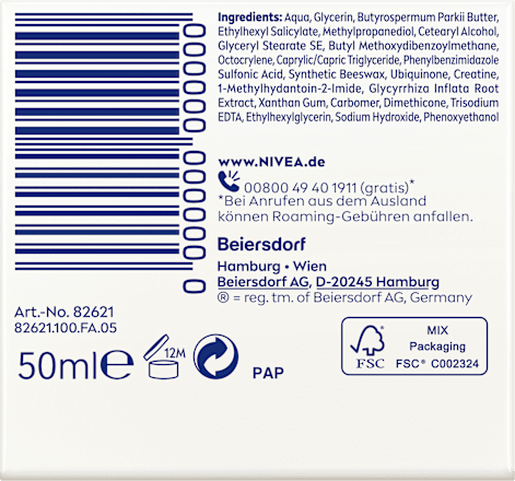 Anti Falten Gesichtscreme Q10 Beruhigend LSF 15 NIVEA
