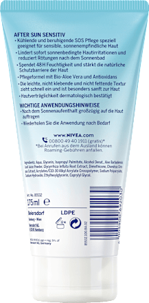 After Sun Gel sensitiv NIVEA SUN