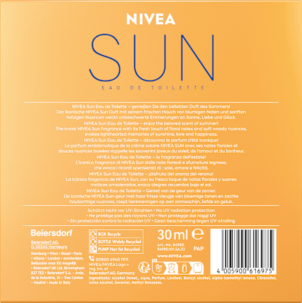 Sun Eau de Toilette NIVEA