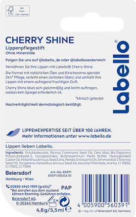 Lippenpflege Cherry Shine Labello