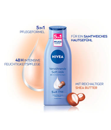 Verwöhnende Soft Milk NIVEA