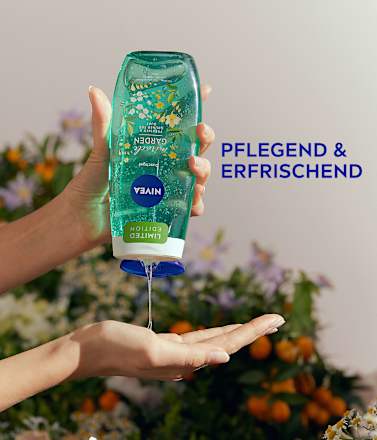 Pflegedusche Miracle Garden Freesien & Grüner Tee Duft NIVEA