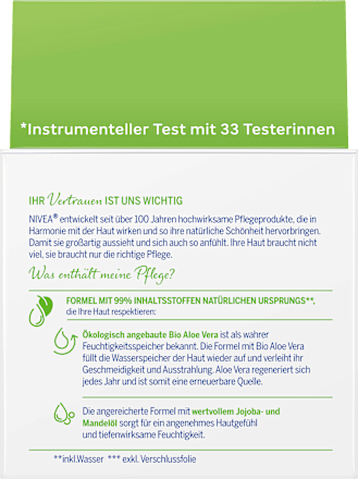 Gesichtscreme Natural Balance NIVEA