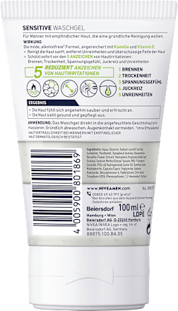 Waschgel Sensitive NIVEA MEN