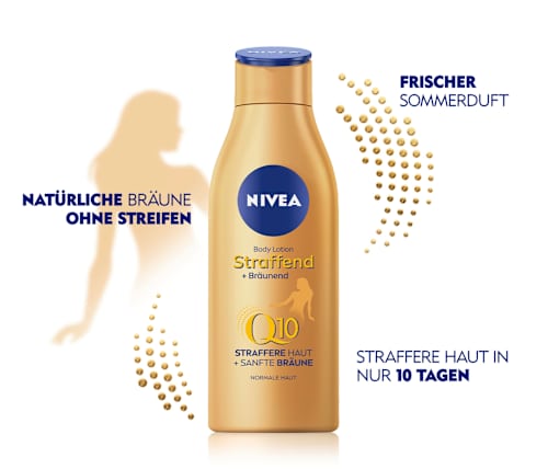 Bodylotion Q10 straffend & bräunend  NIVEA