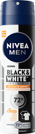 Deodorante spray NIVEA MEN Black & White Invisible Ultimate Impact  NIVEA MEN
