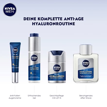 Anti Aging Gesichtscreme Hyaluron Hydro-Gel NIVEA MEN