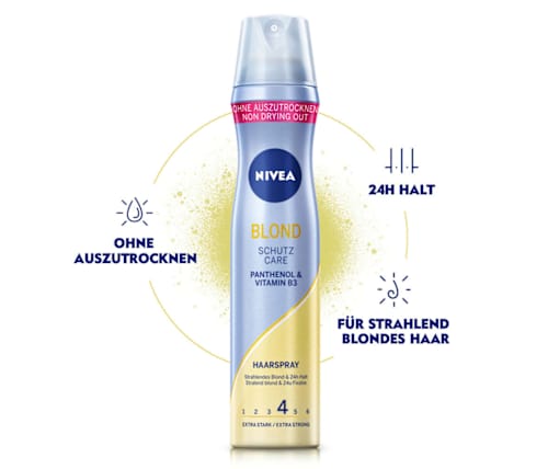 Blond Schutz & Pflege Haarspray NIVEA