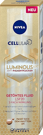 Luminous 630 Anti-Pigmentflecken Getöntes Fluid LSF 20 NIVEA