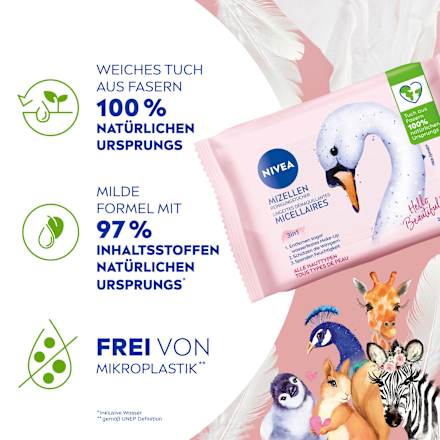 Mizellen-Reinigungstücher Design Edition NIVEA
