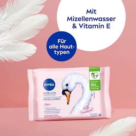 Mizellen-Reinigungstücher Design Edition NIVEA