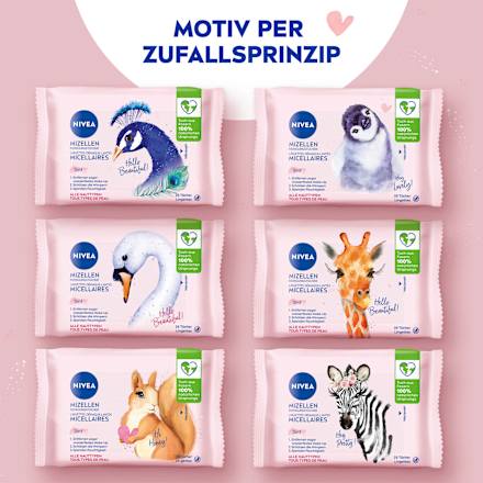 Mizellen-Reinigungstücher Design Edition NIVEA