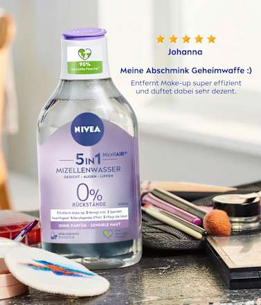 Mizellenwasser MicellAir sensible Haut  NIVEA