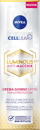 Crema giorno tripla protezione Cellular Luminous 630 anti-macchie NIVEA