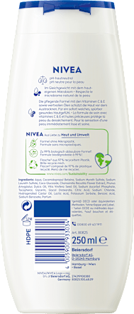 Cremedusche Creme Sensitive NIVEA