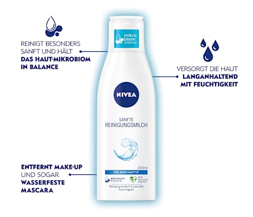Reinigungsmilch sanft NIVEA