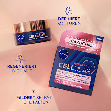 Nachtcreme Anti Age Cellular Expert Lift NIVEA