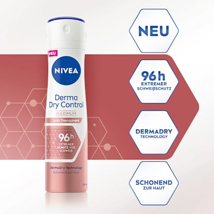Antitranspirant Deospray Derma Dry Control NIVEA