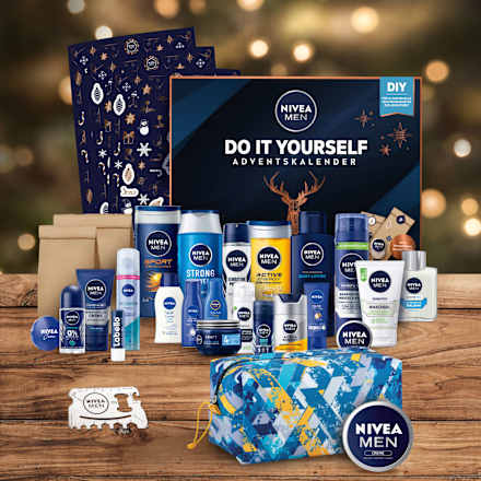 Adventskalender DIY mit Pflegeprodukten von NIVEA & Labello 2022  NIVEA MEN
