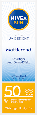 Sonnencreme Gesicht mattierend, LSF 50  NIVEA SUN